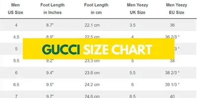 gucci 120 size|Gucci sneakers size chart.